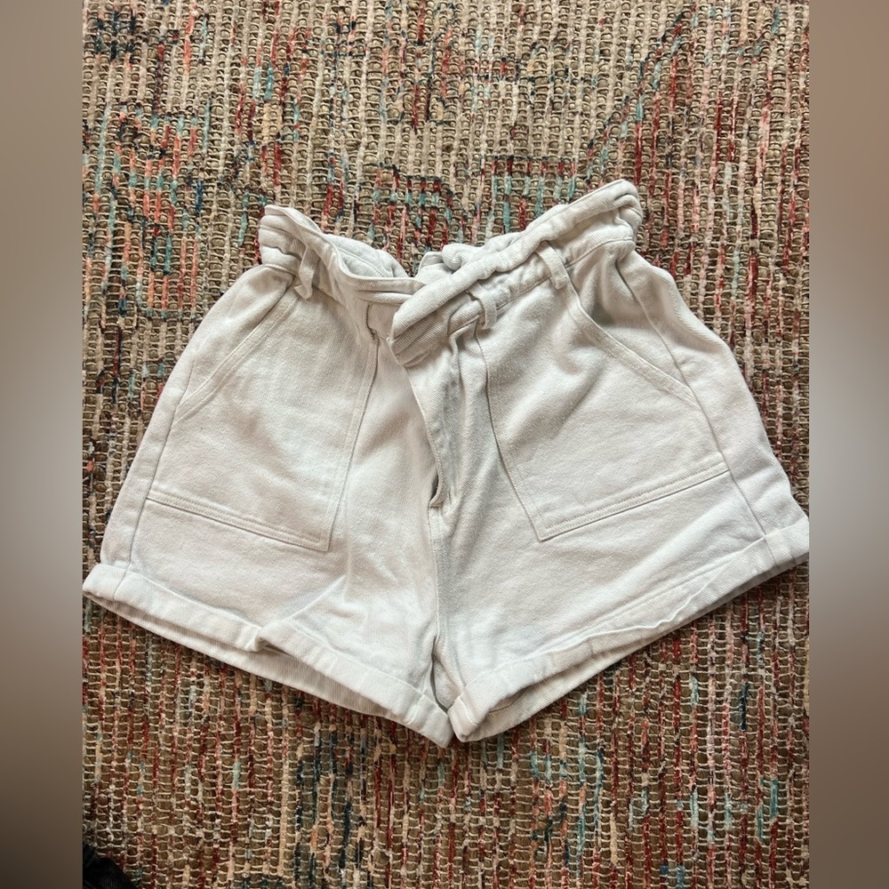 White Shorts